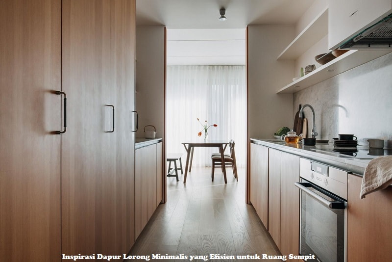 Dapur Lorong Minimalis