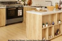 Meja Dapur Kayu Minimalis Tawarkan Nuansa Hangat dan Natural