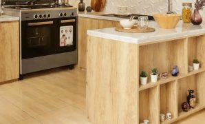 Meja Dapur Kayu Minimalis Tawarkan Nuansa Hangat dan Natural